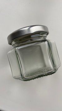 Банка шестикутна 100 мл 4738silver фото